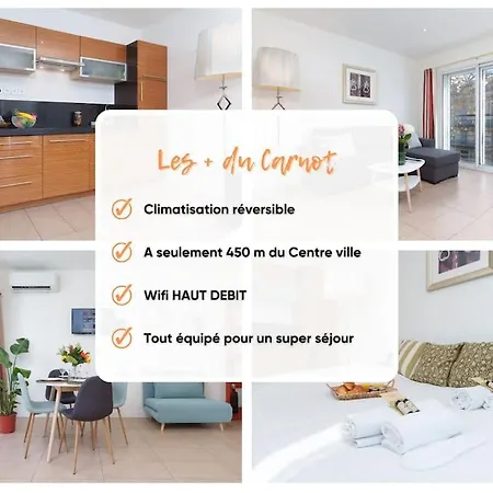Le Carnot By Apirent #Centre-Ville #Climatisation #Wifi Cannes Extérieur photo
