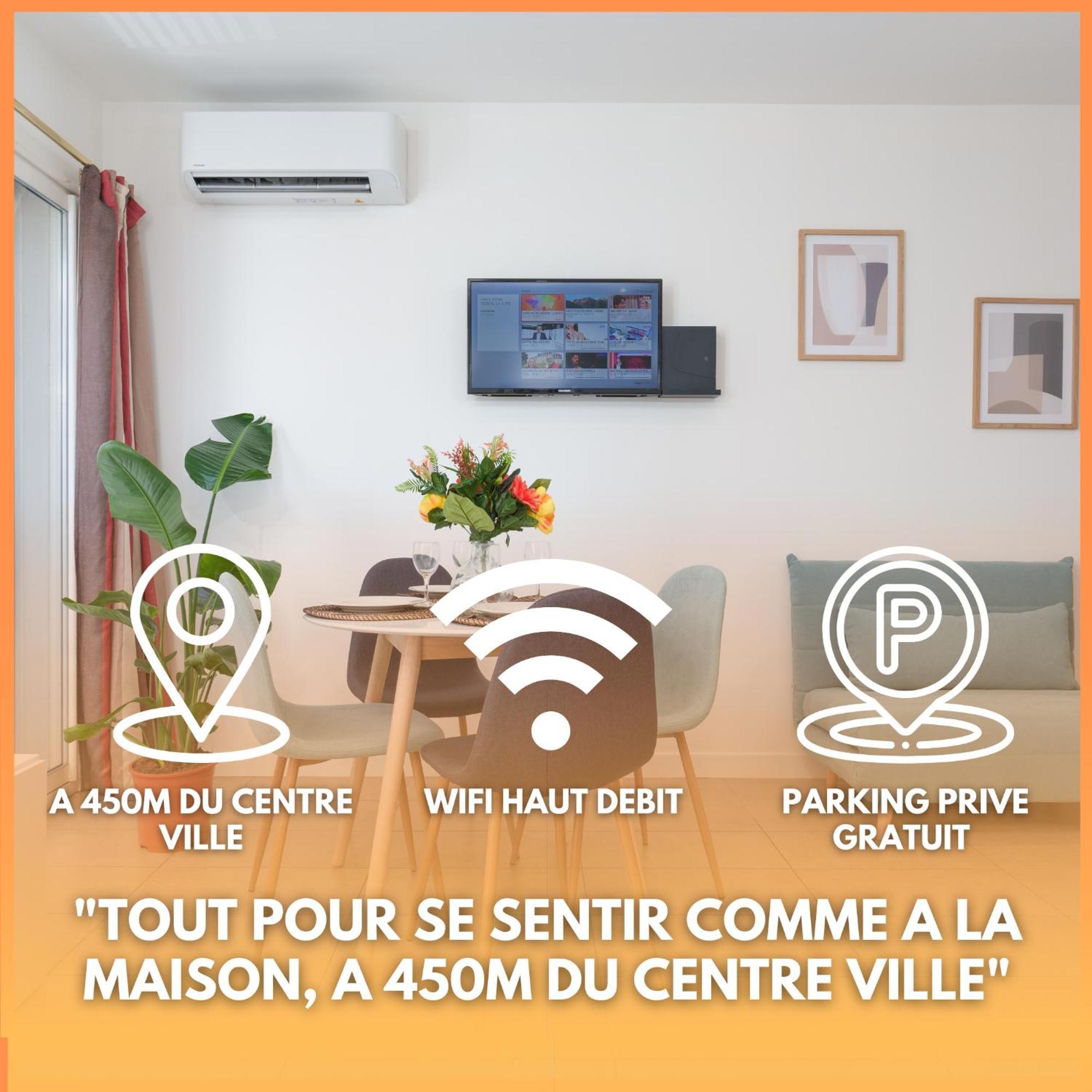 Le Carnot By Apirent #centre-ville #climatisation #wifi * Cannes